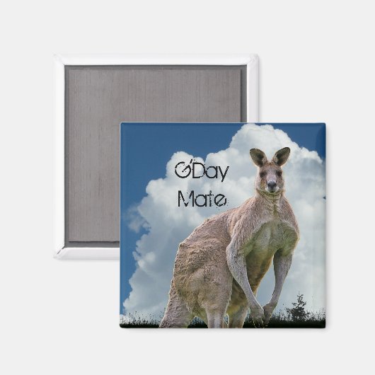 Kangaroo Magnet (Voorkant / Achterkant)