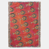 Kangaroo-mas op rood deken (Voorkant Verticaal)