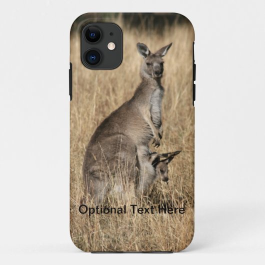 Kangaroo met Baby Joey in Pouch Case-Mate iPhone Case (Achterkant)