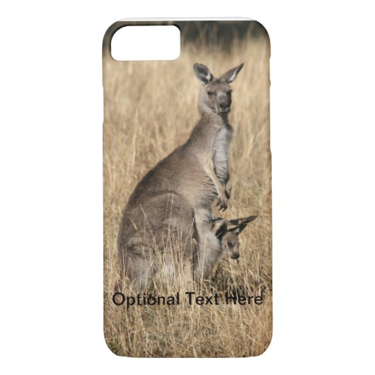 Kangaroo met Baby Joey in Pouch Case-Mate iPhone Case (Achterkant)