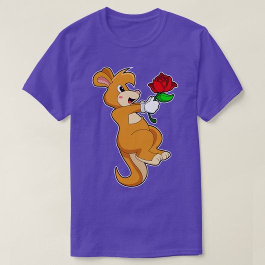 Kangaroo met ventilator t-shirt (Design voorkant)