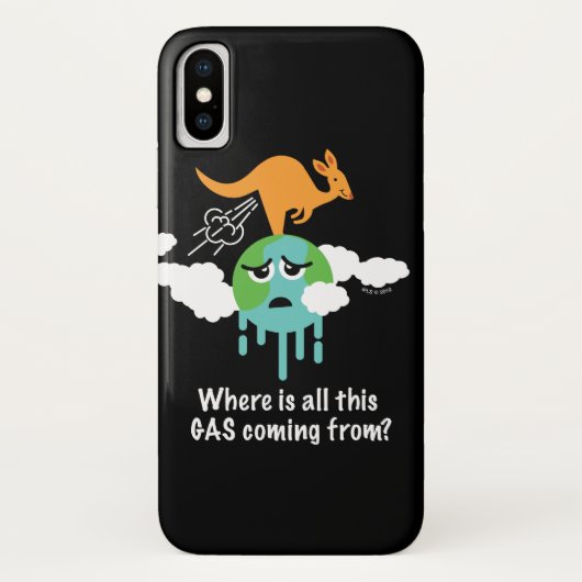 Kangaroo Methane Fart Case-Mate iPhone Case (Achterkant)