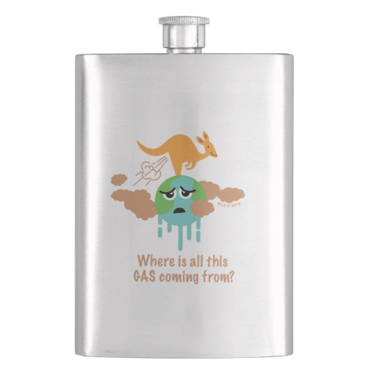 Kangaroo Methane Fart Flacon (Voorkant)