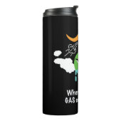 Kangaroo Methane Fart Thermosbeker (Gedraaid links)