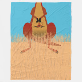 Kangaroo Moeder Fleece Deken