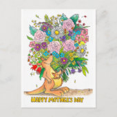 Kangaroo Moederdag briefkaart van Nicole Janes (Voorkant)