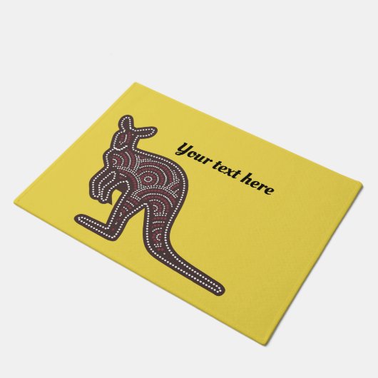 Kangaroo Mosaic  Deurmat (Schuin)