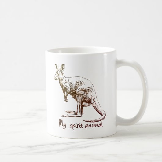 Kangaroo My spirit Koffiemok (Rechts)