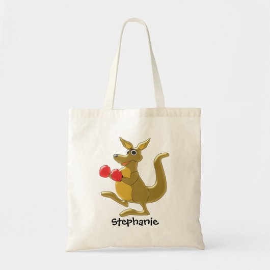 Kangaroo-ontwerp Tote Bag (Voorkant)