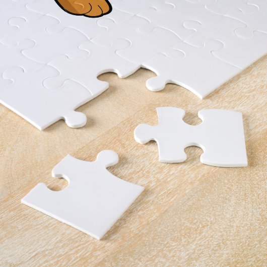 Kangaroo op volleybalsport legpuzzel (Zijkant)