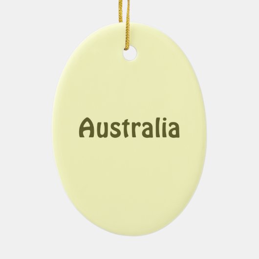 Kangaroo Ornament (Achterkant)