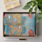 Kangaroo Paddenstoel Tuin Decoupage Tissuepapier (Geschenk)