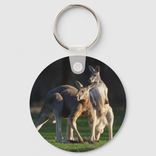Kangaroo Pair Sleutelhanger (Voorkant)