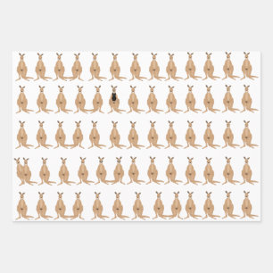 Kangaroo-papierbladen voor onmiddellijke verpakkin inpakpapier vel