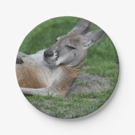 Kangaroo Papieren Bordje
