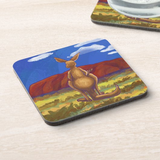 Kangaroo Party Center Drankjes Onderzetter (Linkerzijde)