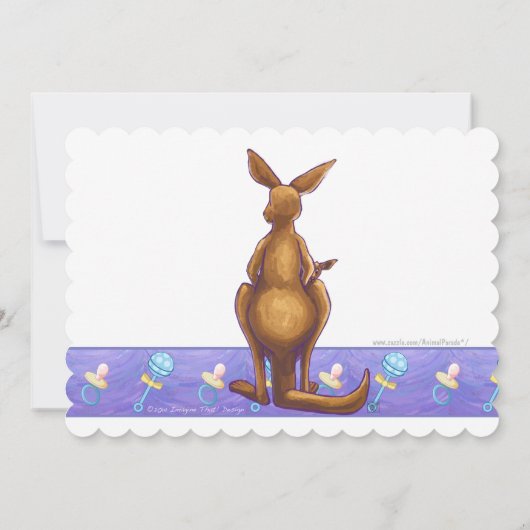 Kangaroo Party Center Kaart (Achterkant)