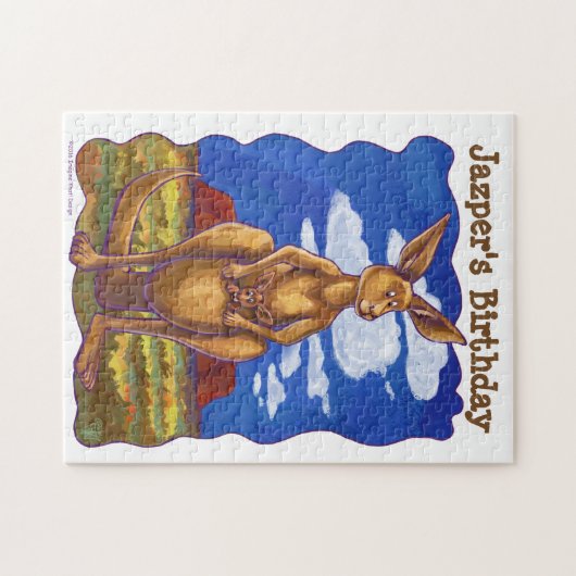 Kangaroo Party Center Legpuzzel (Horizontaal)