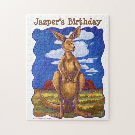Kangaroo Party Center Legpuzzel (Verticaal)
