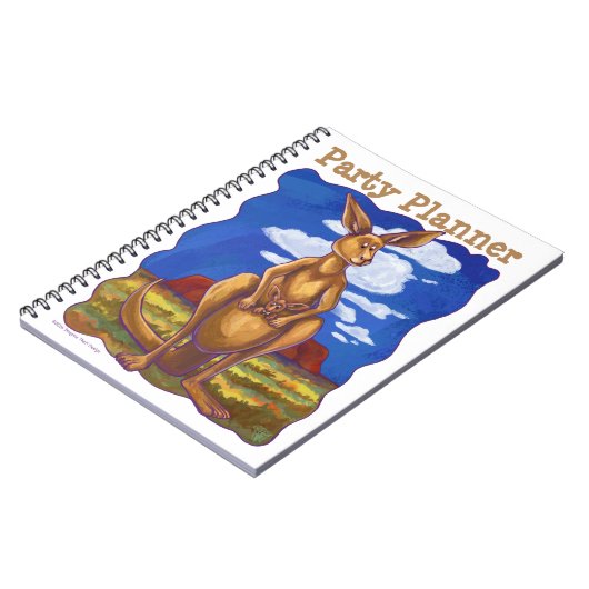 Kangaroo Party Center Notitieboek (Linkerzijde)