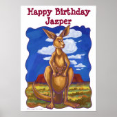 Kangaroo Party Center Poster (Voorkant)