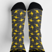 Kangaroo Pattern Socks Sokken (Top)