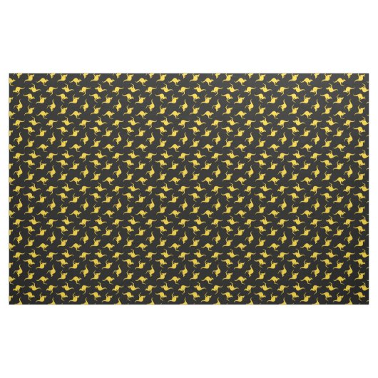 Kangaroo Pattern Stof (Yard (91,4 cm))