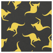 Kangaroo Pattern Stof (Close Up)
