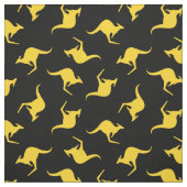 Kangaroo Pattern Stof (Swatch)