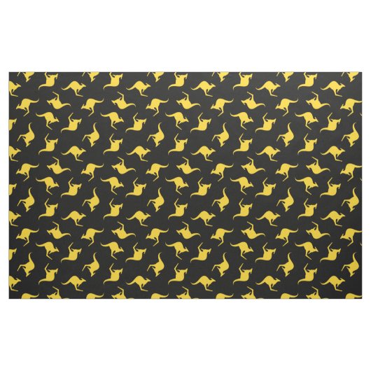 Kangaroo Pattern Stof (Fat Quarter)