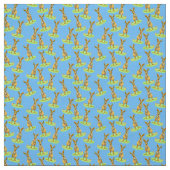 Kangaroo Pattern Stof (Swatch)