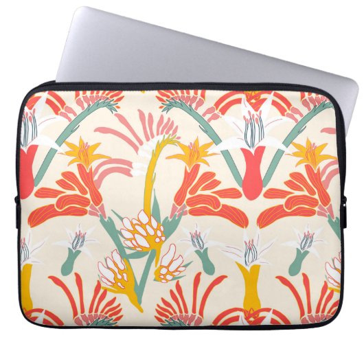 Kangaroo Paw Laptop Sleeve (Voorkant)