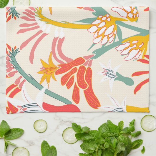 Kangaroo Paw Tea Toowel Theedoek (Gevouwen)