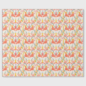 Kangaroo Paw  Wrapping Paper Cadeaupapier (Vlak)