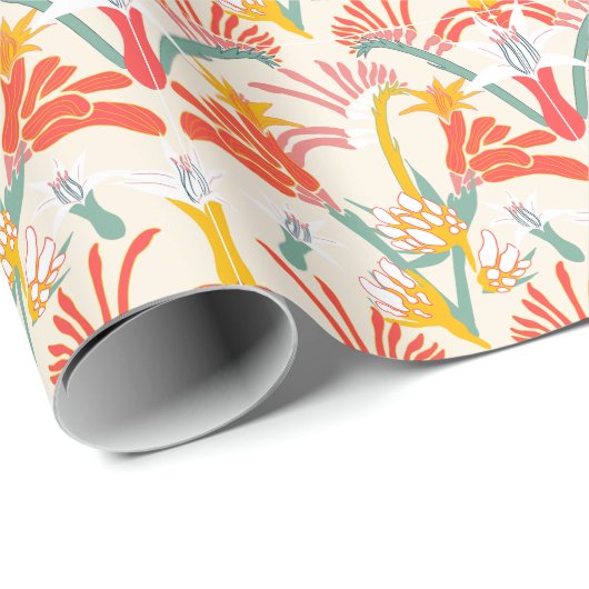 Kangaroo Paw Wrapping Paper Cadeaupapier (Rol Hoek)