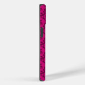 Kangaroo Paws demask donkerroze Case-Mate iPhone Case (Achterkant / Rechts)