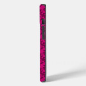 Kangaroo Paws demask donkerroze Case-Mate iPhone Case (Achterkant / Links)
