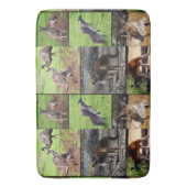 Kangaroo Photo Collage Badmat (Voorkant Verticaal)