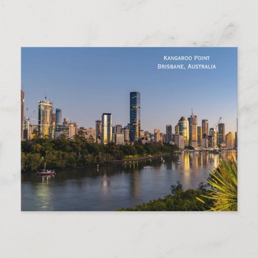 Kangaroo Point Brisbane Australië Briefkaart (Voorkant)
