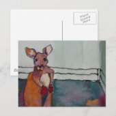 KANGAROO POST CARD BRIEFKAART (Voorkant / Achterkant)