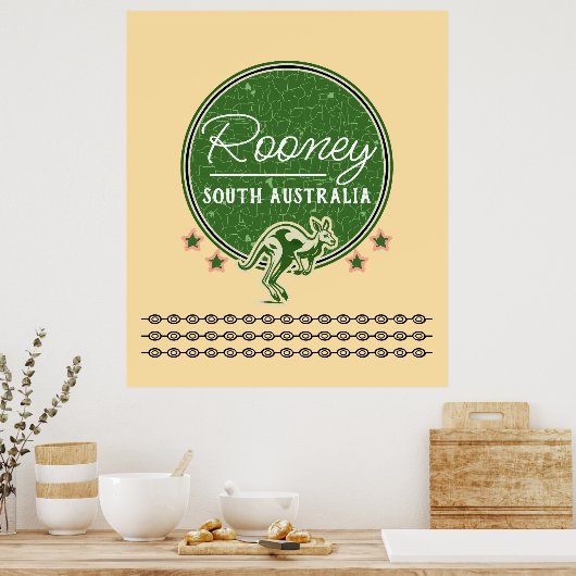 kangaroo poster (Keuken)