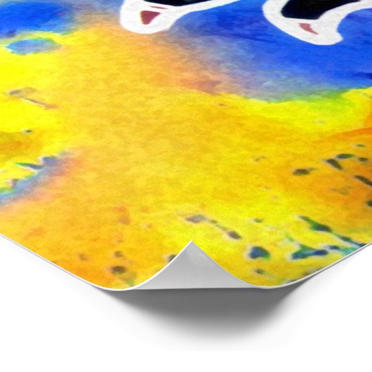 Kangaroo-poster Poster (Hoek)