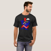 Kangaroo Quokka Sugar glider Koala Animals van Aus T-shirt (Voorkant volledig)