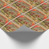  kangaroo-reclame cadeaupapier (Hoek)