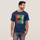 Kangaroo Retro T-shirt (Voorkant volledig)
