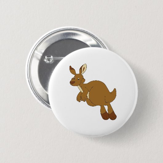 Kangaroo Ronde Button 5,7 Cm (Voorkant /achterkant)
