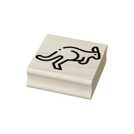 Kangaroo Rubberstempel (Stempel)