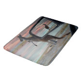 Kangaroo Seaside Breezes Illusion Art, Badmat (Gekanteld)