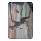 Kangaroo Seaside Breezes Illusion Art, Badmat (Voorkant Verticaal)