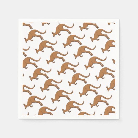 Kangaroo Servetten (Voorkant)